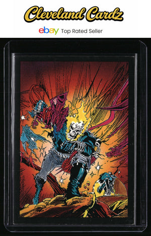 1992 Comic Images Ghost Rider II #4 Asleep