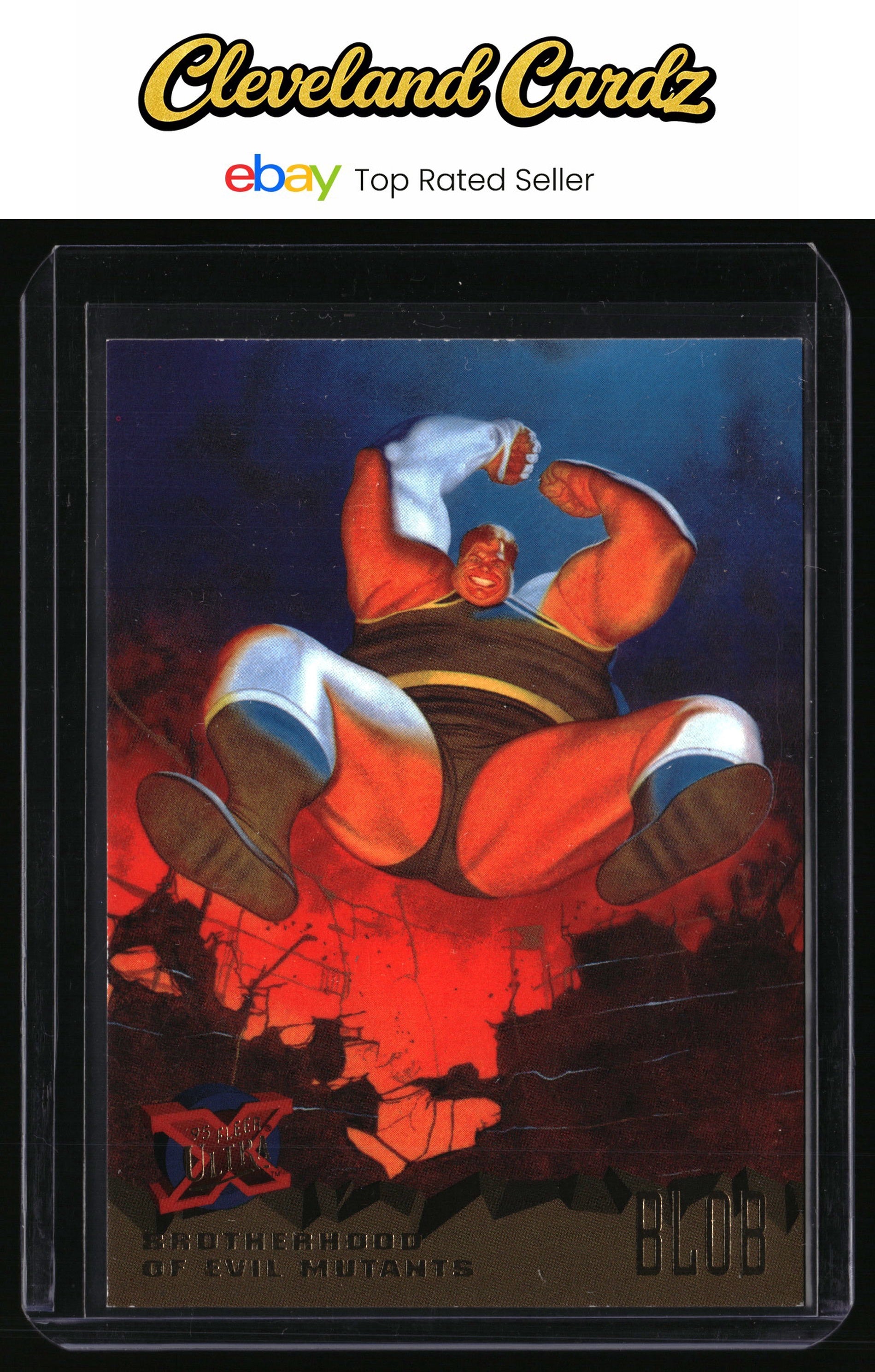 1995 Fleer Ultra X-Men #58 Blob