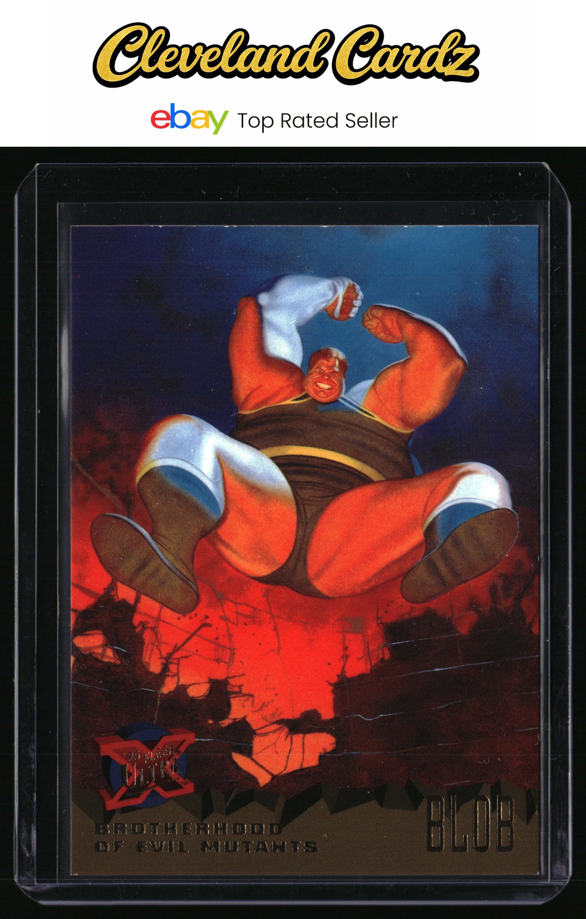 1995 Fleer Ultra X-Men #58 Blob