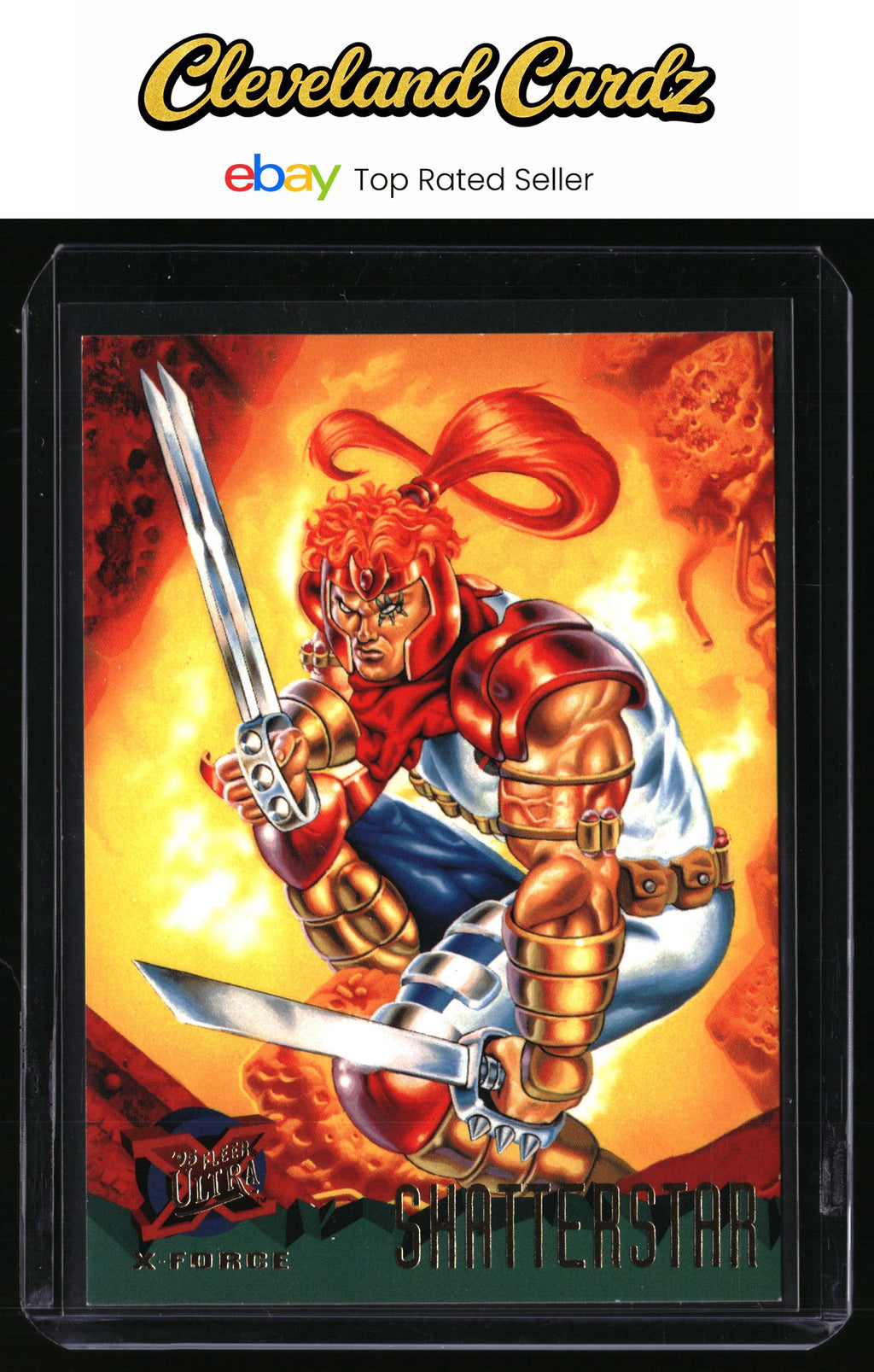 1995 Fleer Ultra X-Men #117 Shatterstar