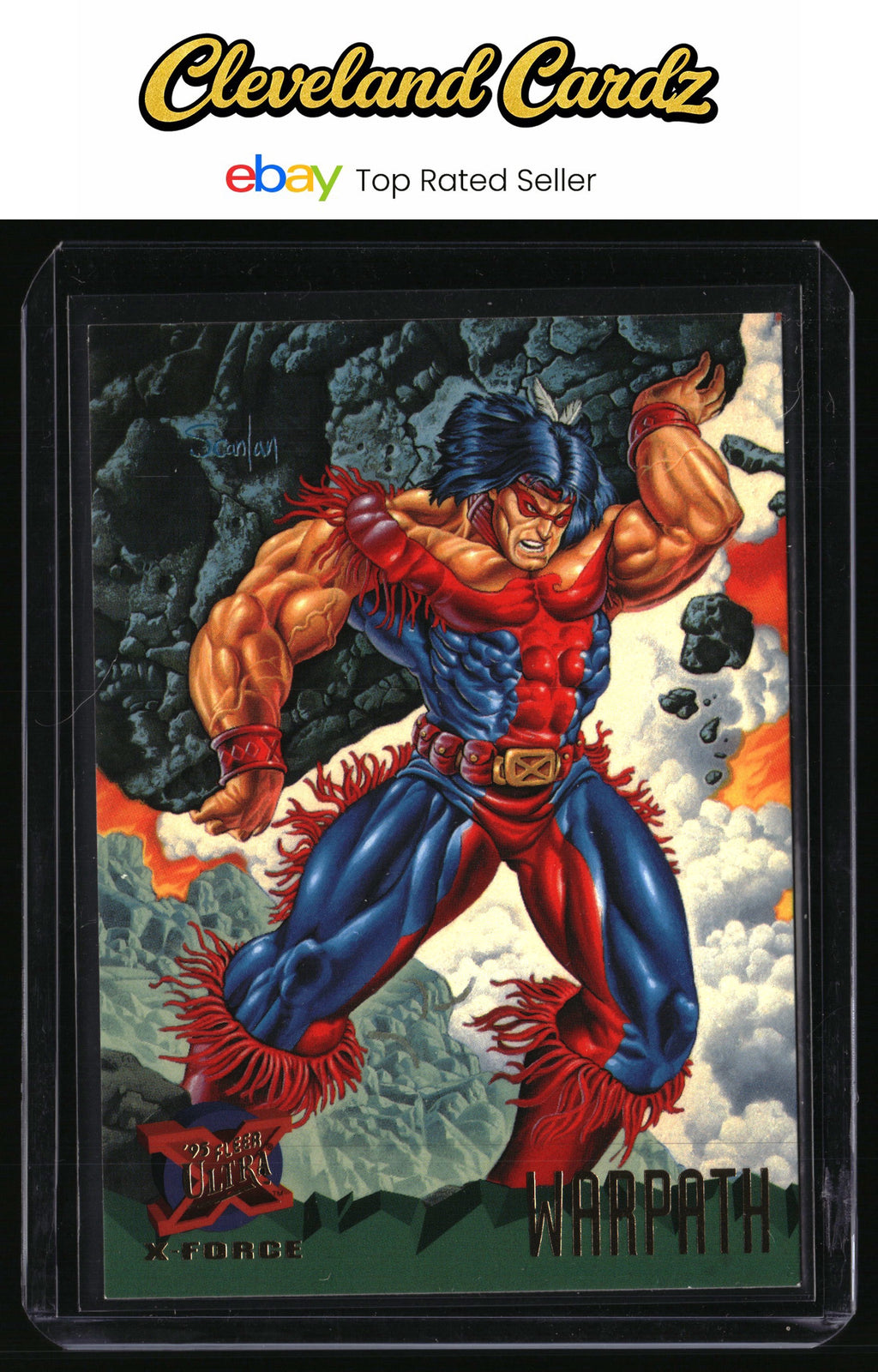 1995 Fleer Ultra X-Men #119 Warpath