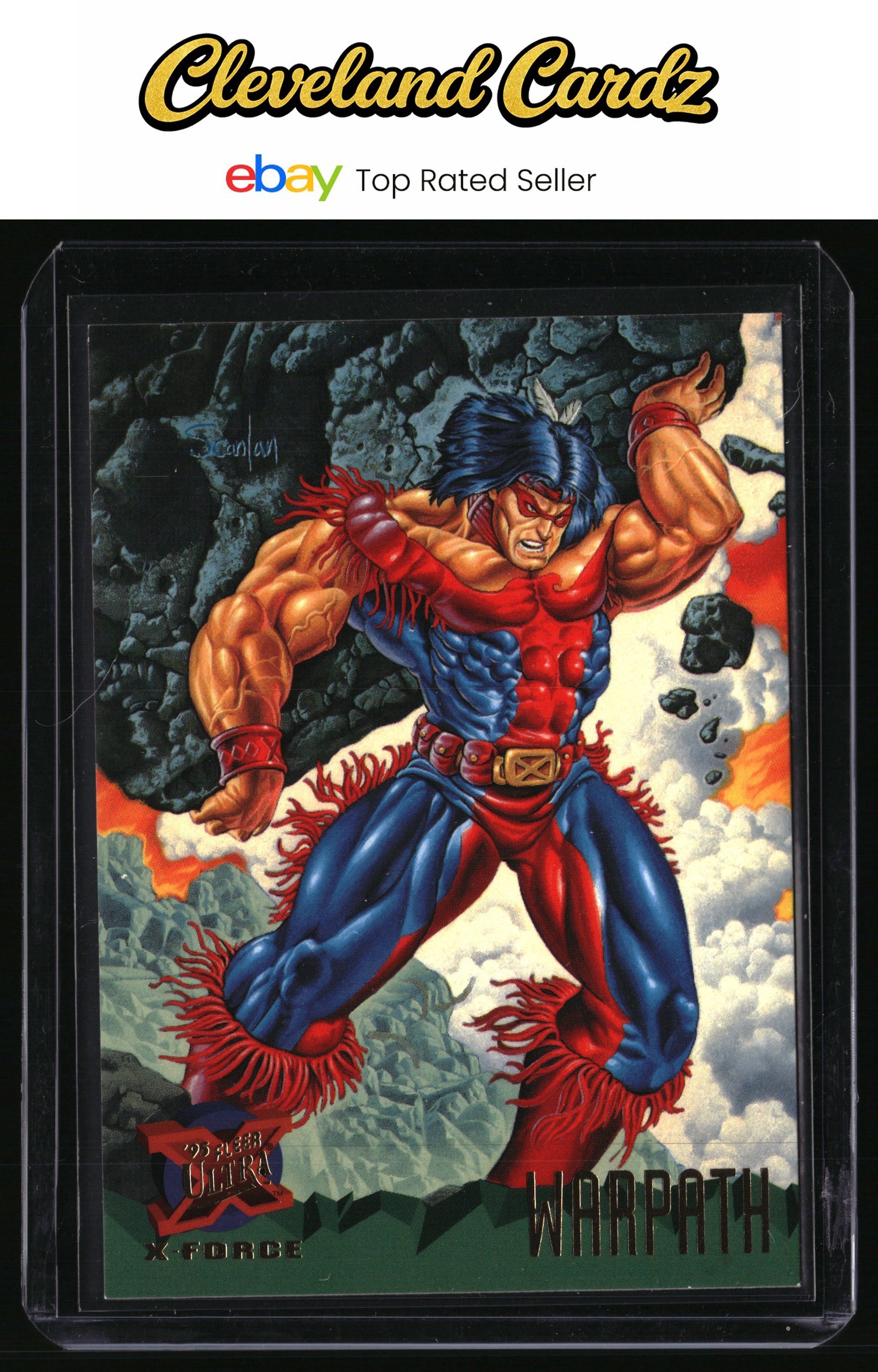 1995 Fleer Ultra X-Men #119 Warpath