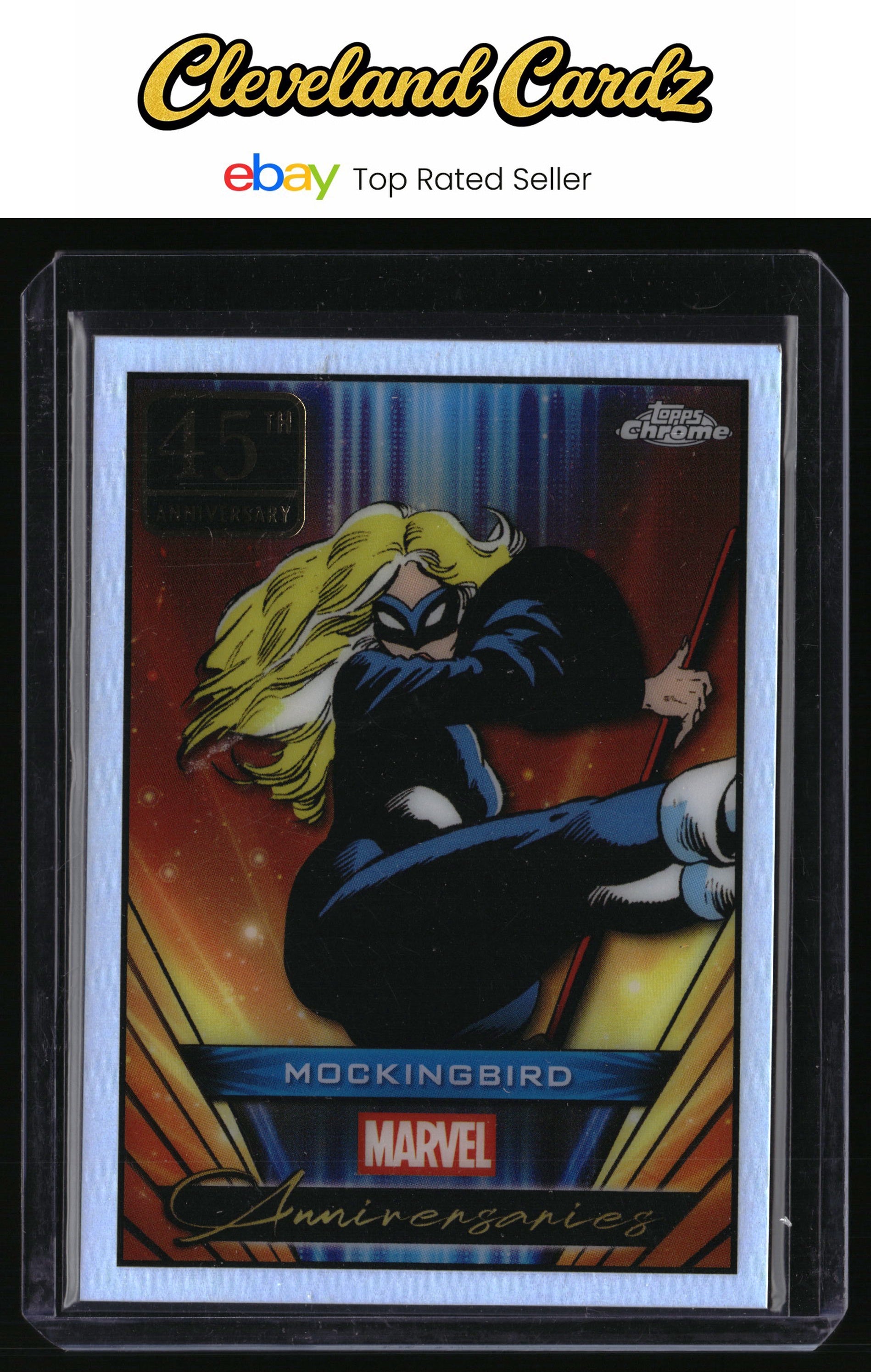 2025 Topps Chrome Marvel #MA-29 Mockingbird Marvel Anniversaries