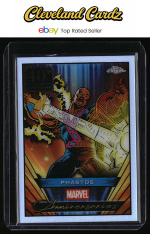 2025 Topps Chrome Marvel #MA-18 Phastos Marvel Anniversaries