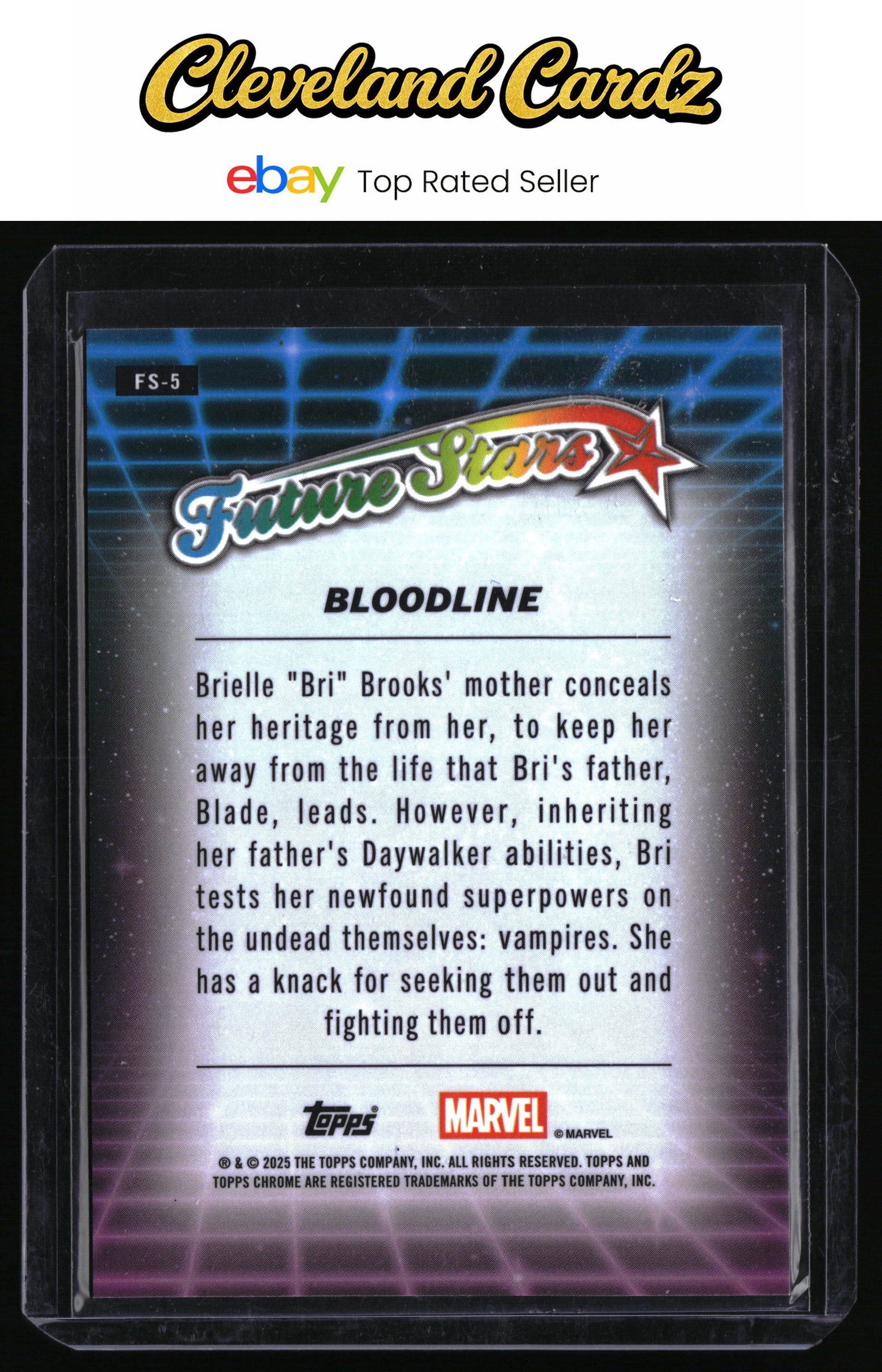2025 Topps Chrome Marvel #FS-5 Bloodline Future Stars