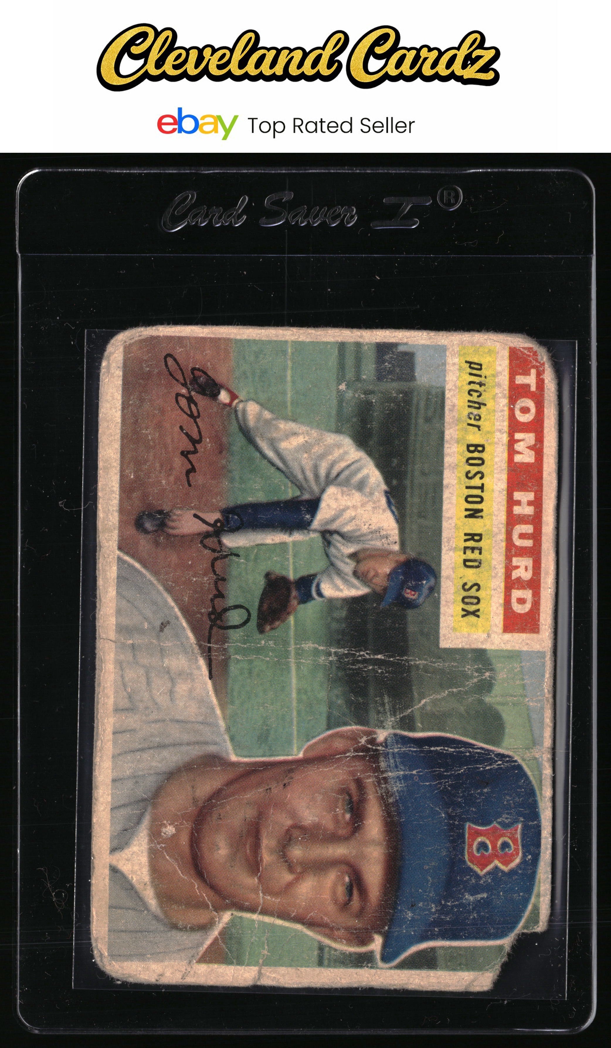 1956 Topps #256 Tom Hurd
