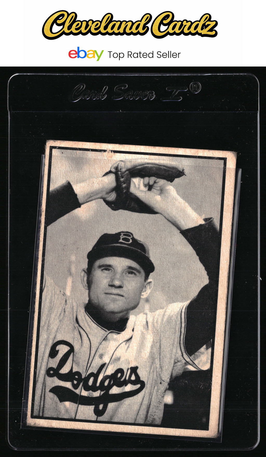 1953 Bowman Black & White #26 Preacher Roe