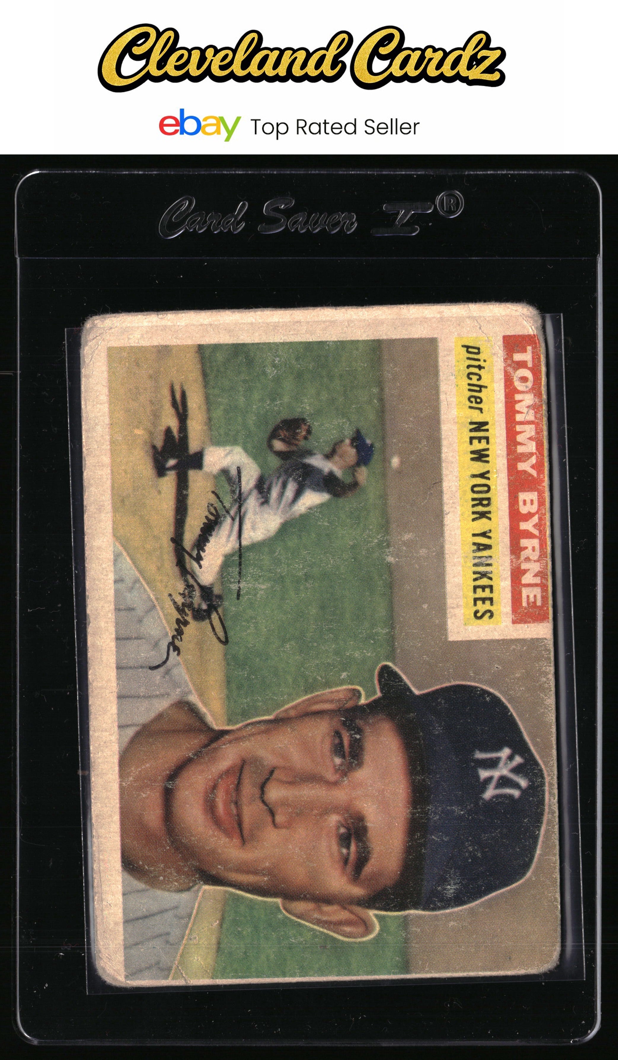 1956 Topps #215 Tommy Byrne