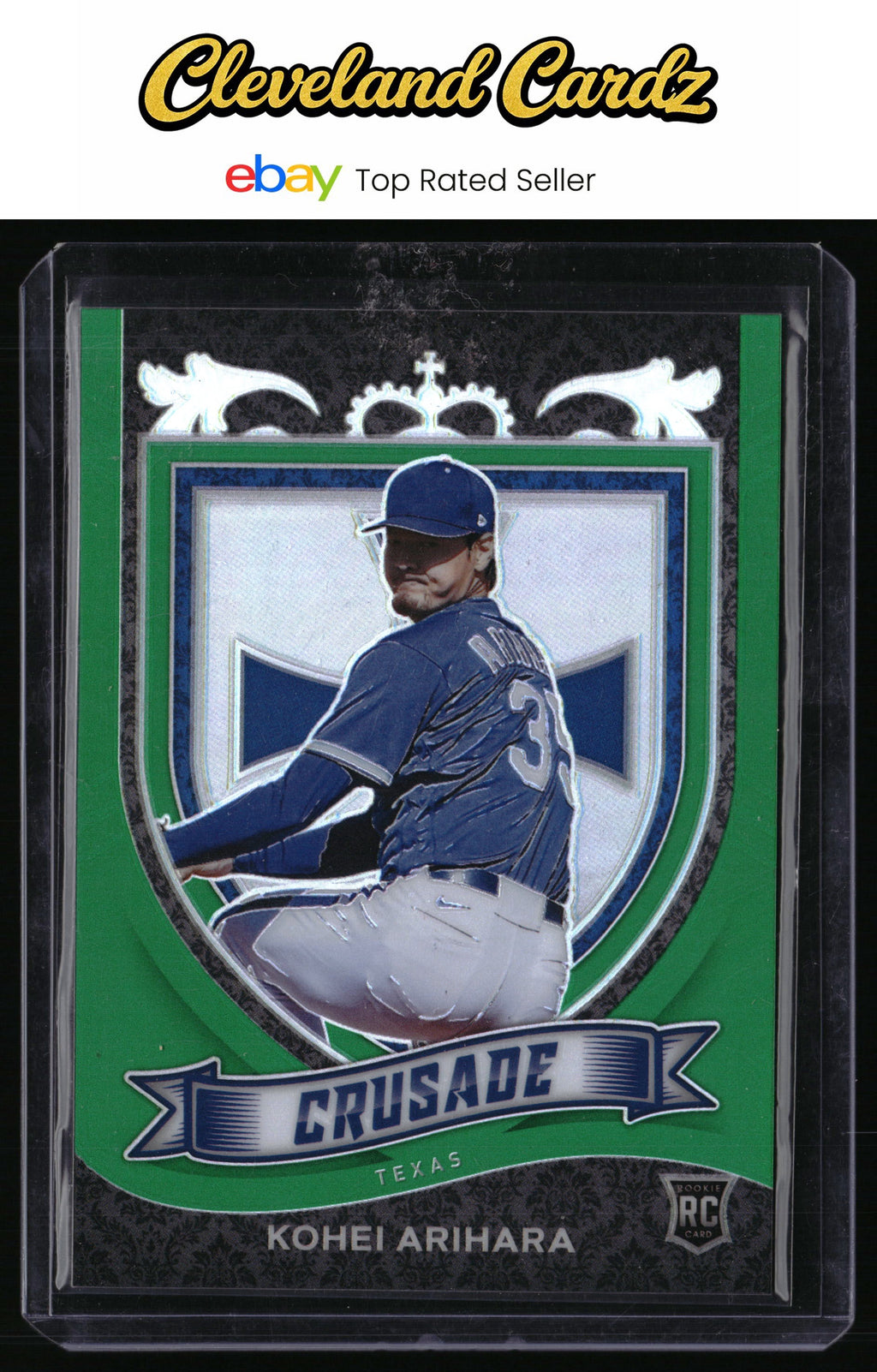 2021 Panini Chronicles #20 Kohei Arihara Crusade Green #/75
