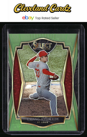 2021 Panini Select #101 Kwang-Hyun Kim Neon Green Prizm #/99 *Bookend*