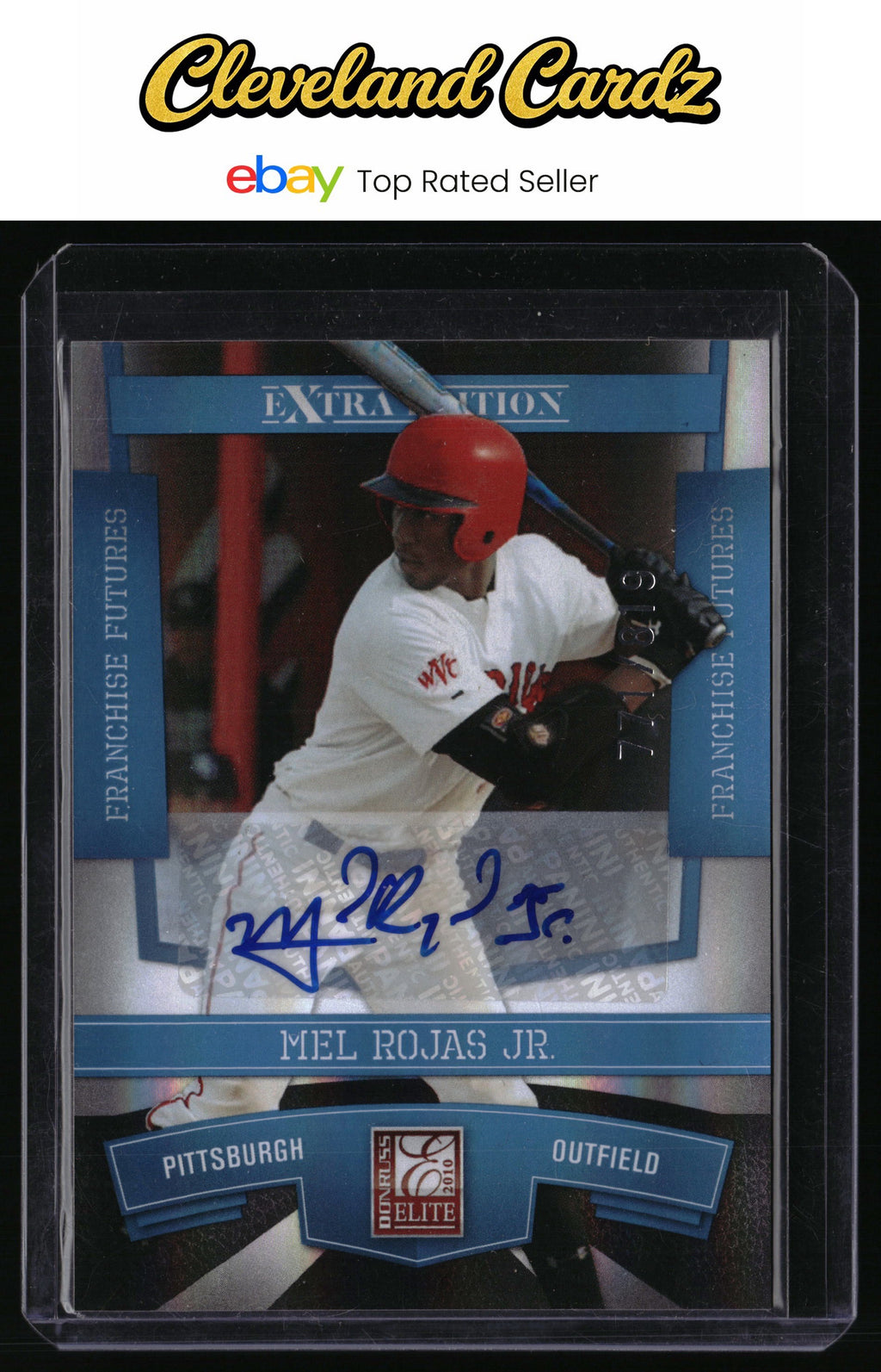 2010 Donruss Elite #80 Mel Rojas Jr. Franchise Futures Signatures #/819