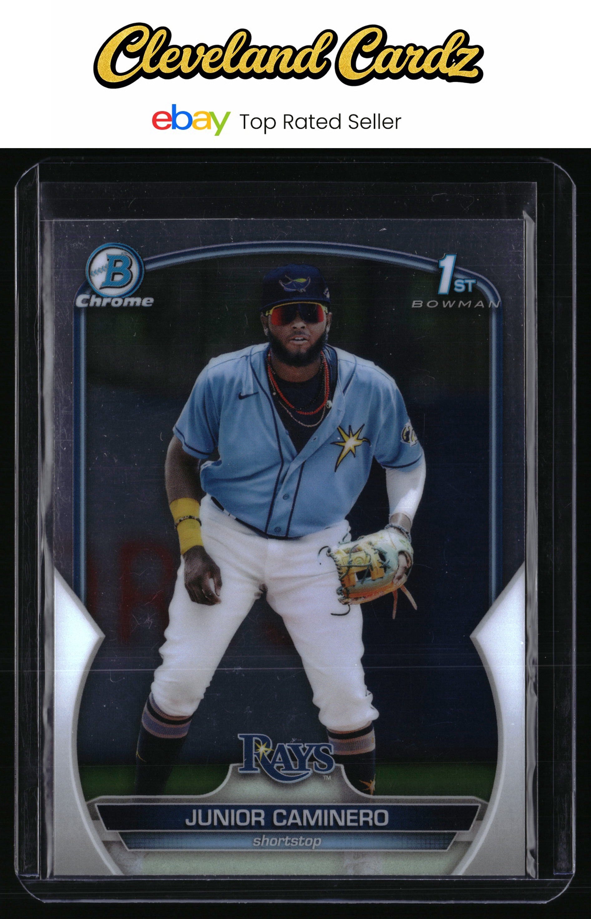 2023 Bowman #BCP-61 Junior Caminero Chrome Prospects