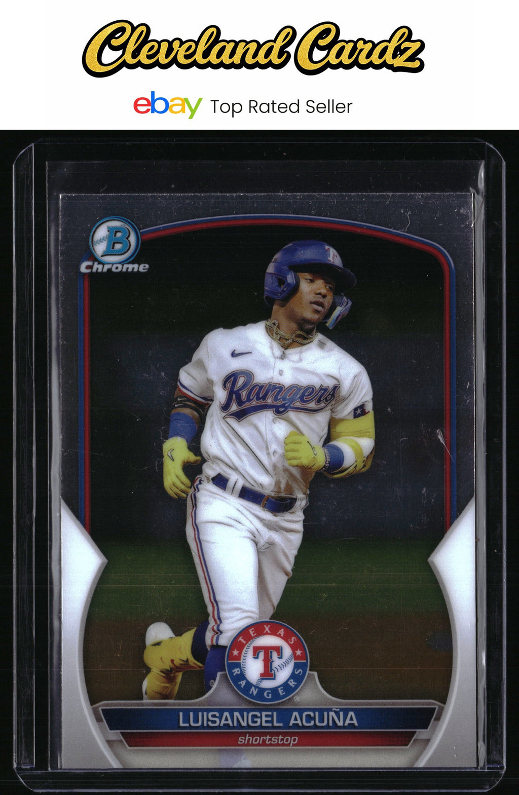 2023 Bowman #BCP-104 Luisangel Acuña Chrome Prospects