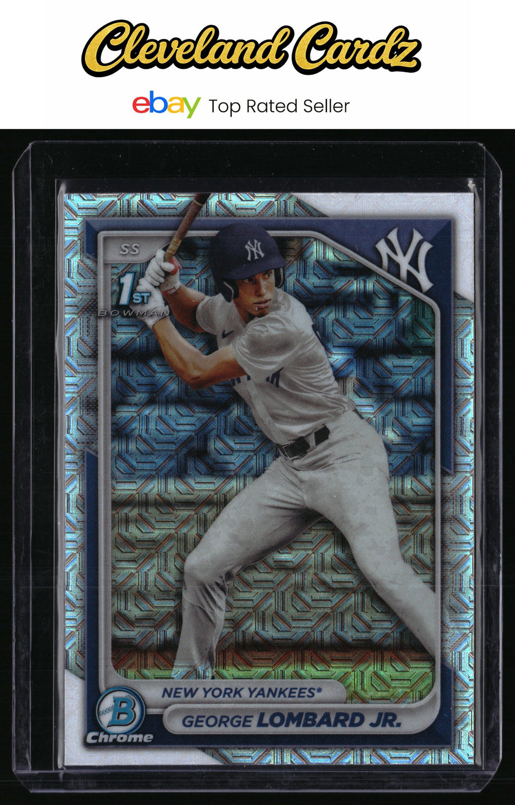 2024 Bowman #BCP-79 George Lombard Jr. Chrome Prospects Mojo Refractors