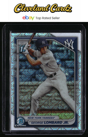 2024 Bowman #BCP-79 George Lombard Jr. Chrome Prospects Mojo Refractors