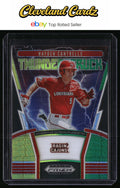 2020 Panini Prizm #TH-6 Hayden Cantrelle Thunderstruck Hyper Green and Yellow