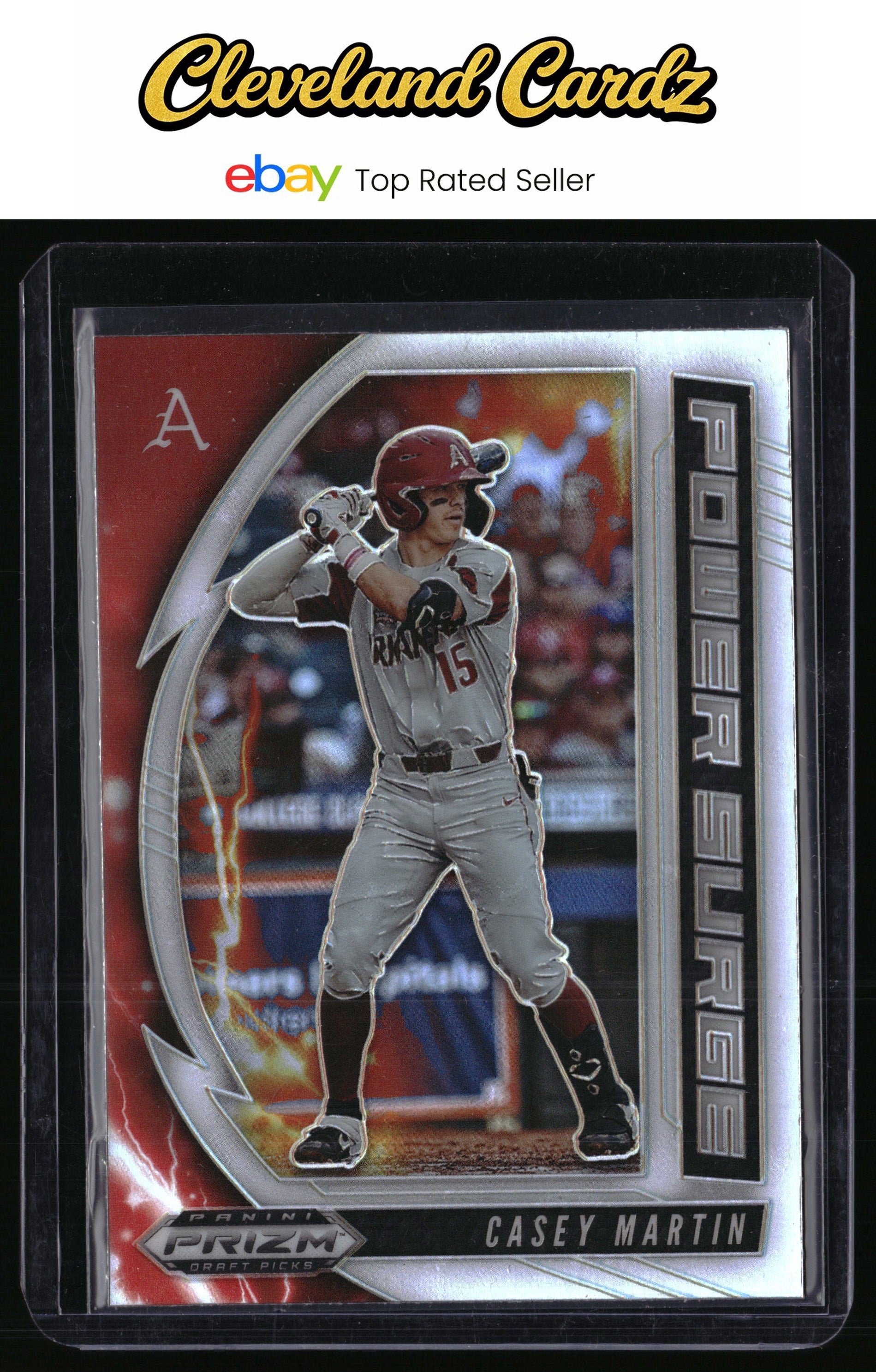2020 Panini Prizm Draft Picks #PDP175 Casey Martin Silver Prizm