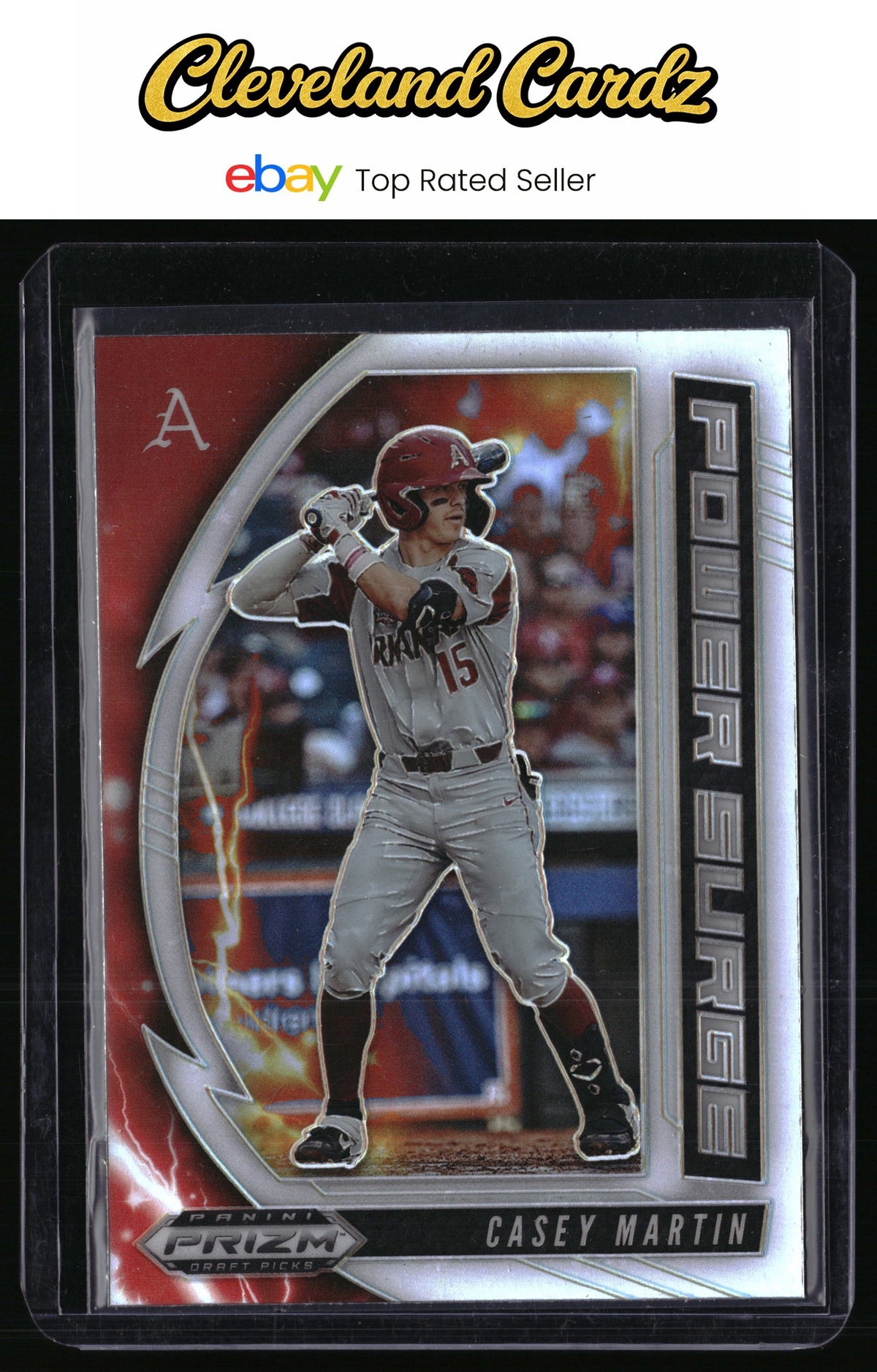 2020 Panini Prizm Draft Picks #PDP175 Casey Martin Silver Prizm