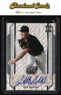 2021 Leaf Metal Draft #BA-MM6 Matt Mikulski Silver Wave