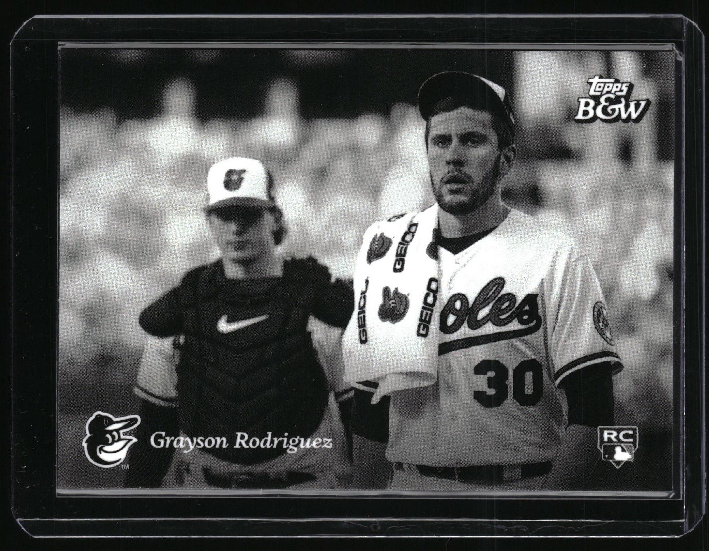 2023 Topps Black & White #81 Grayson Rodriguez