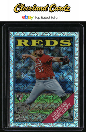 2023 Topps #T88C-93 Graham Ashcraft 1988 Topps 35th Anniversary Chrome