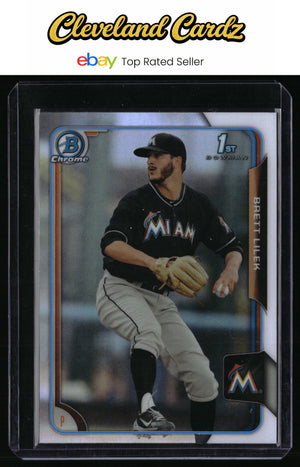 2015 Bowman Draft #61 Brett Lilek Chrome Refractors