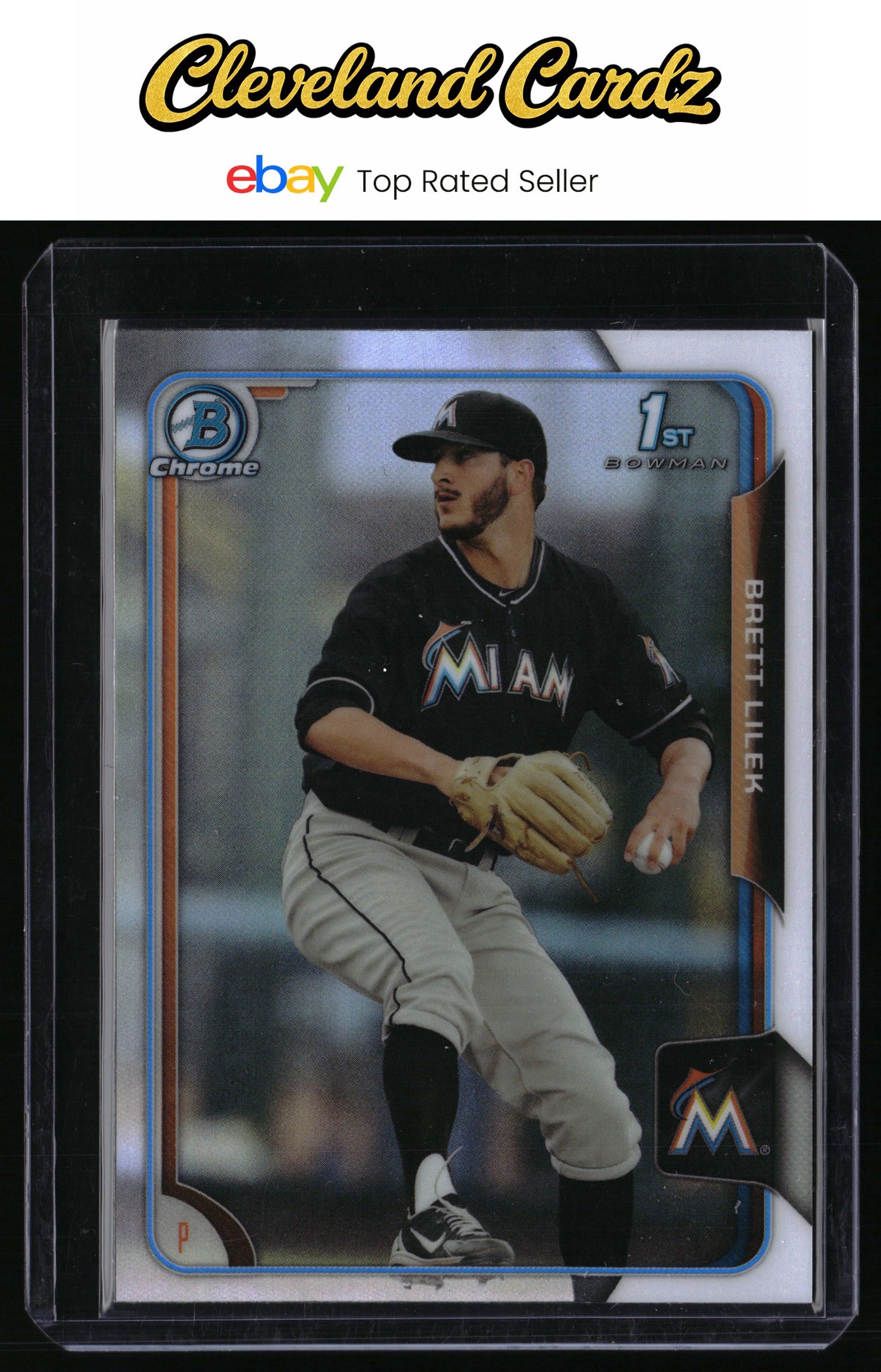 2015 Bowman Draft #61 Brett Lilek Chrome Refractors
