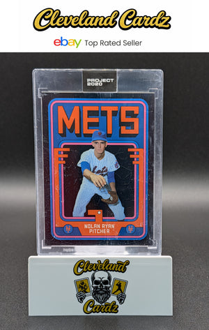 2020 Topps Project 2020 #126 Nolan Ryan ENCASED (READ)