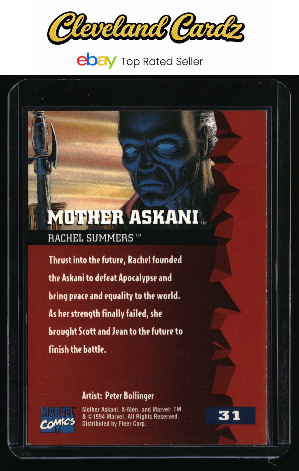1995 Fleer Ultra X-Men #31 Mother Askani