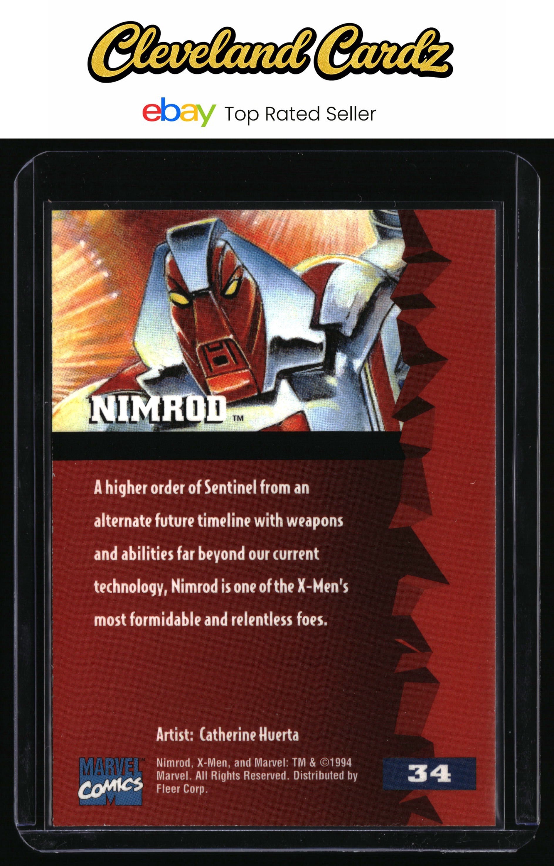 1995 Fleer Ultra X-Men #34 Nimrod