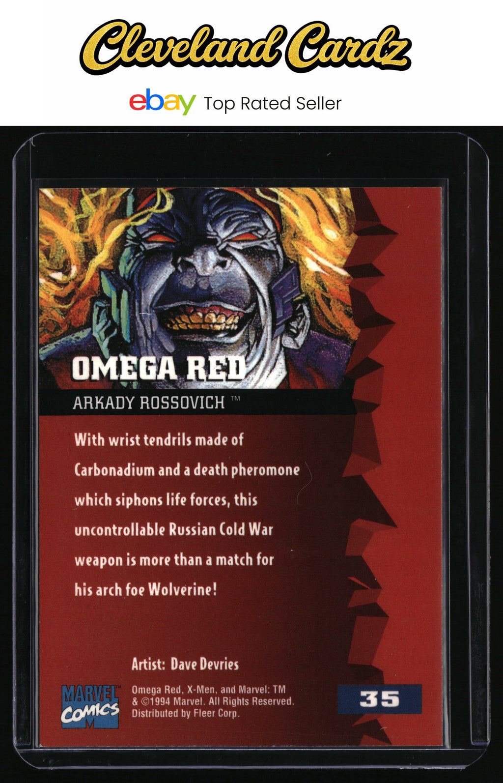 1995 Fleer Ultra X-Men #35 Omega Red