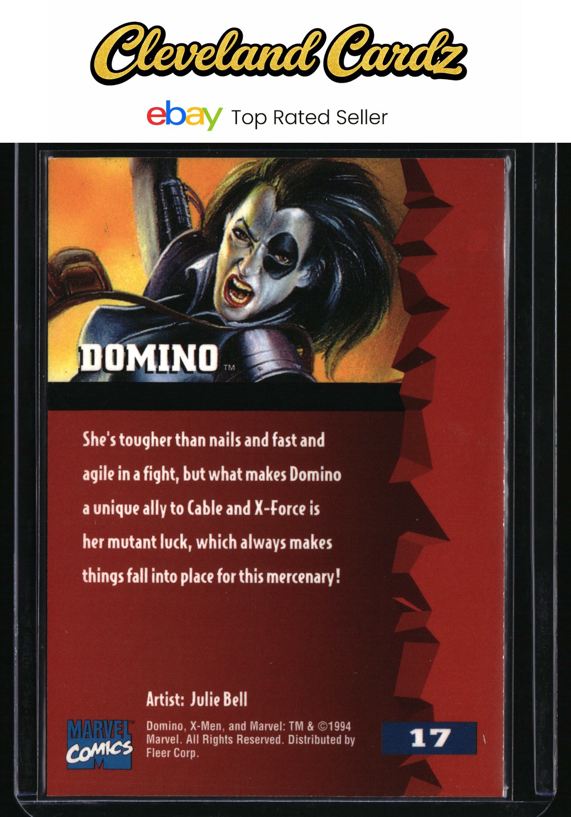 1995 Fleer Ultra X-Men #17 Domino