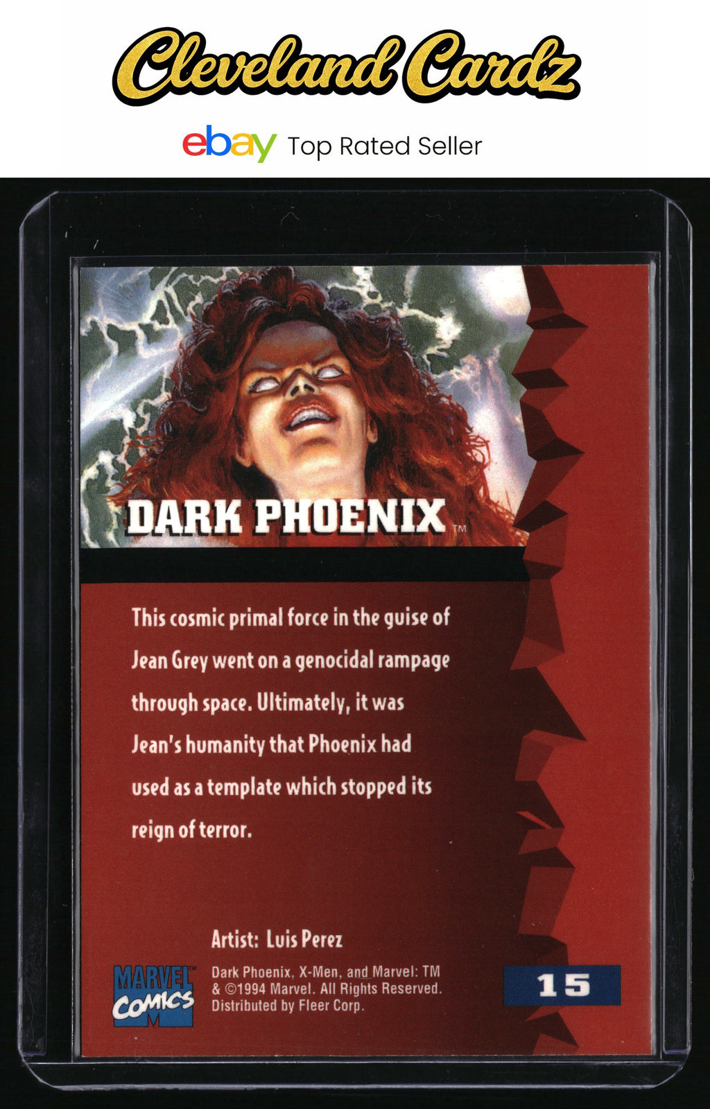 1995 Fleer Ultra X-Men #15 Dark Phoenix