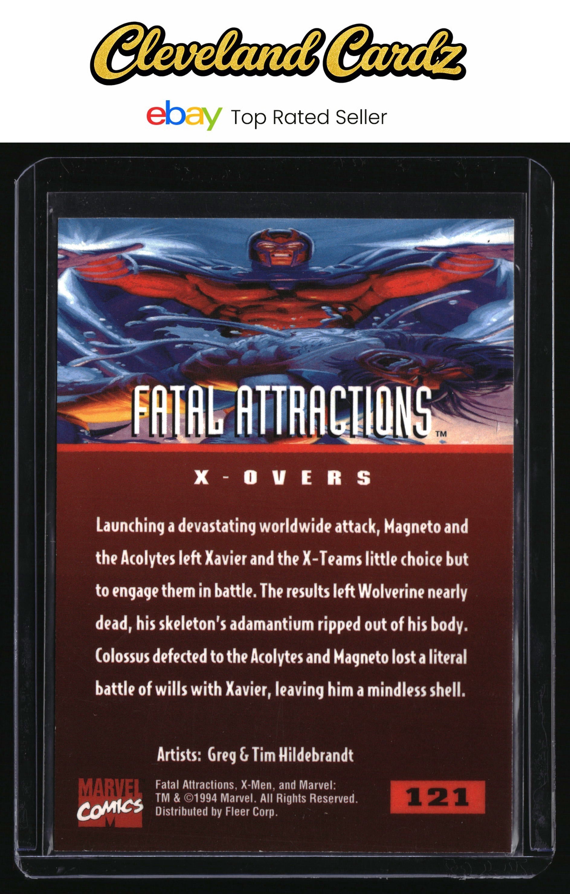 1995 Fleer Ultra X-Men #121 Fatal Attractions