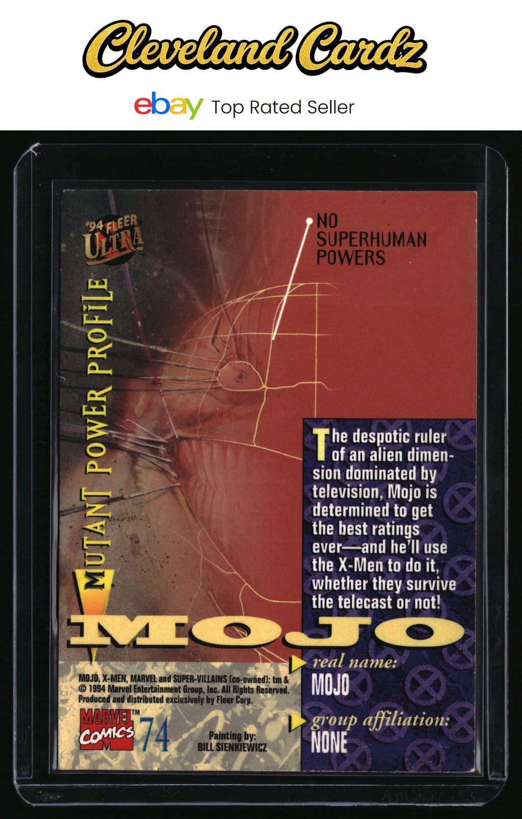 1994 Ultra X-Men #74 Mojo