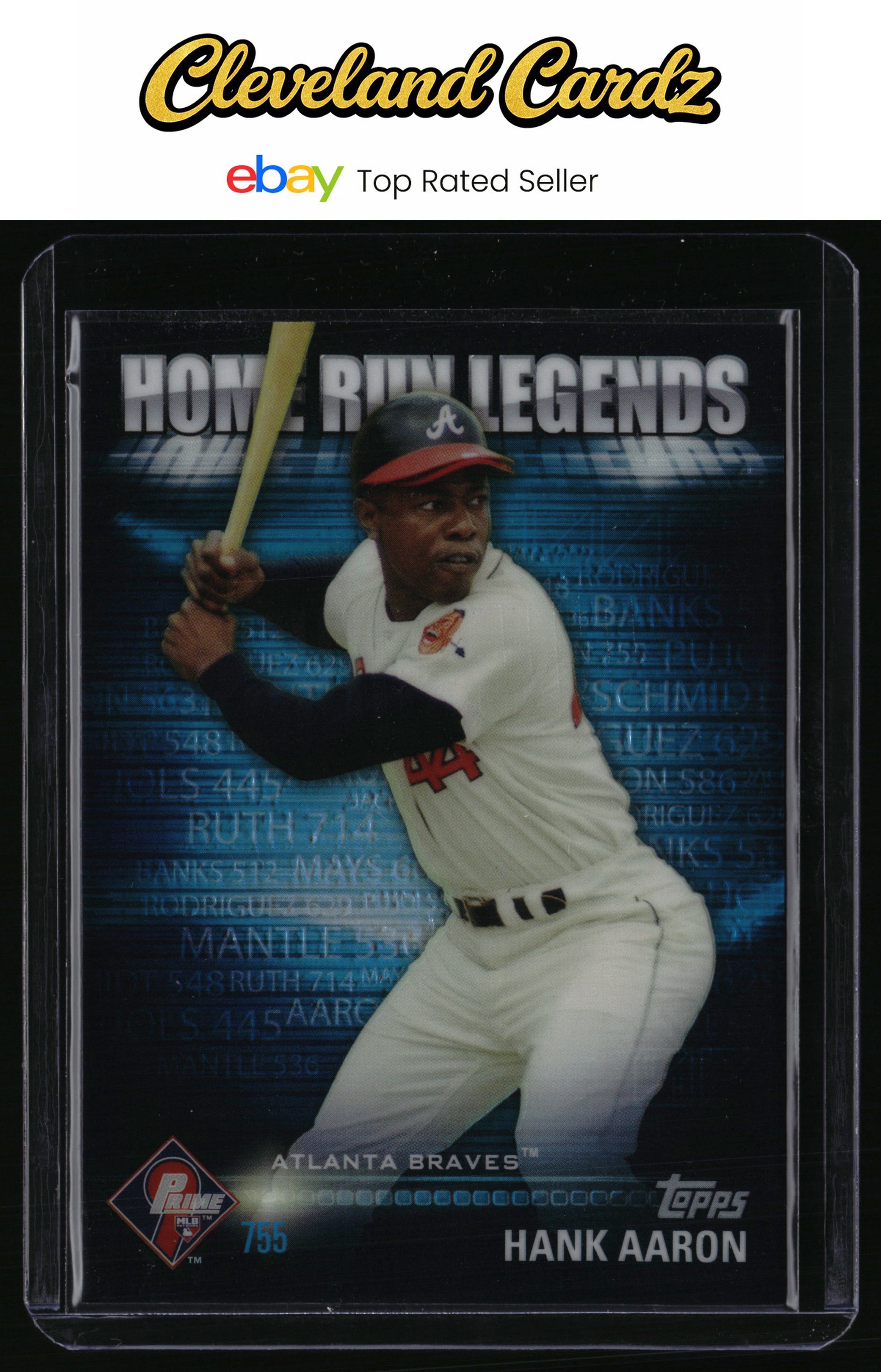 2012 Topps #HRL-1 Hank Aaron Prime Nine Home Run Legends