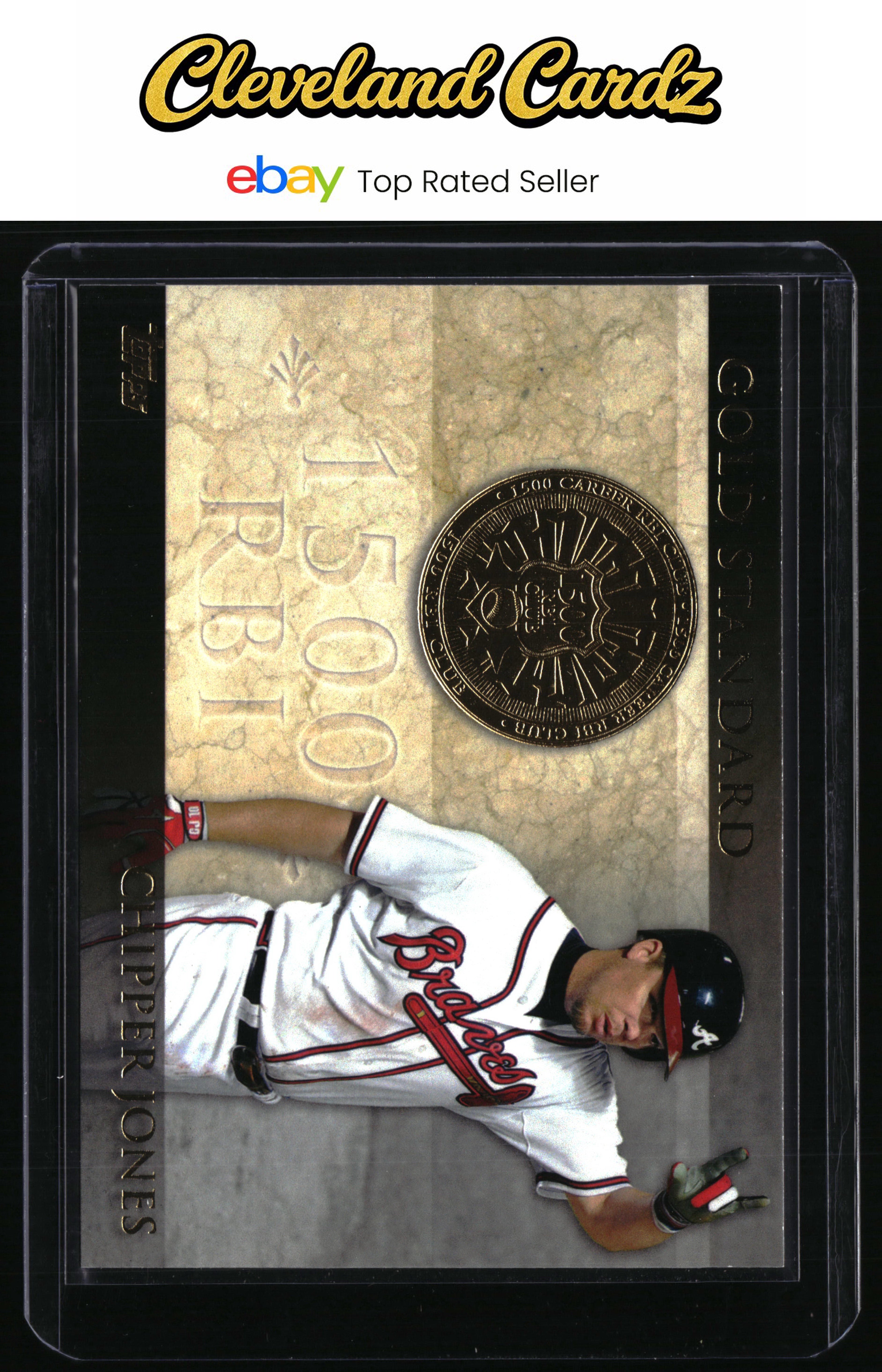 2012 Topps #GS-21 Chipper Jones Gold Standard