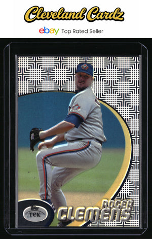 1998 Topps Tek #21 Roger Clemens Diffractors Pattern 40