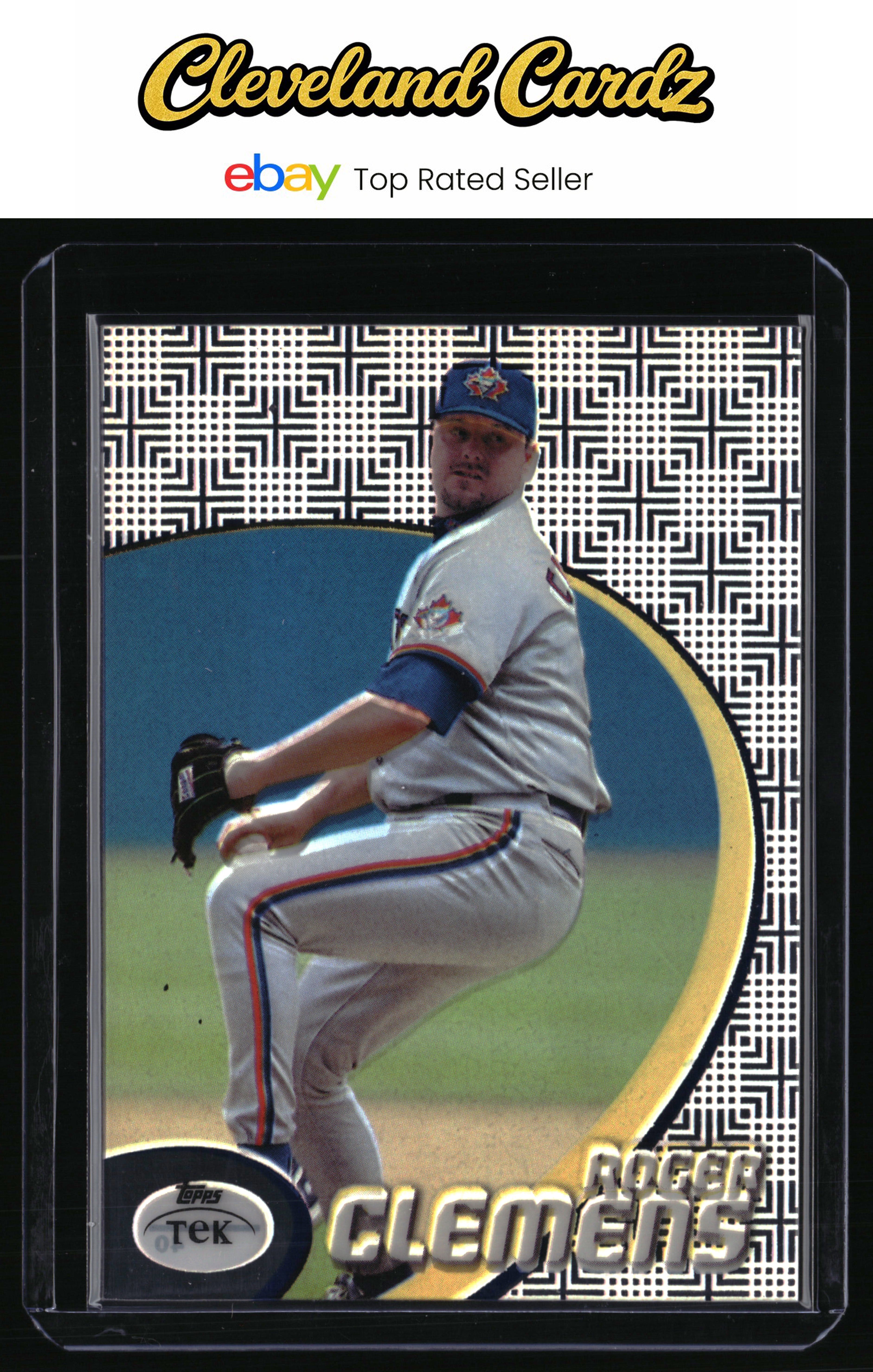 1998 Topps Tek #21 Roger Clemens Diffractors Pattern 40