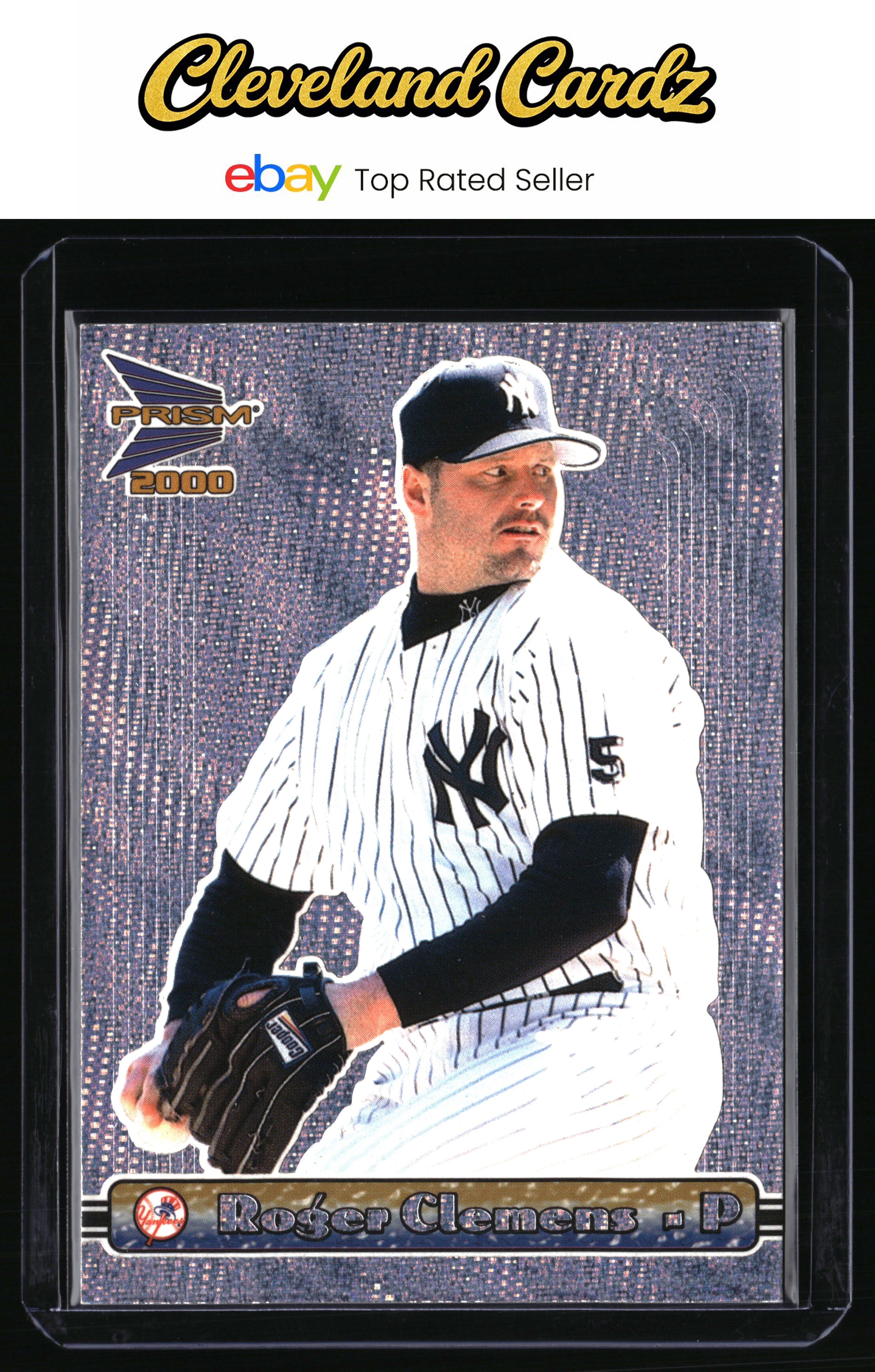 2000 Pacific Prism #97 Roger Clemens Rapture Silver