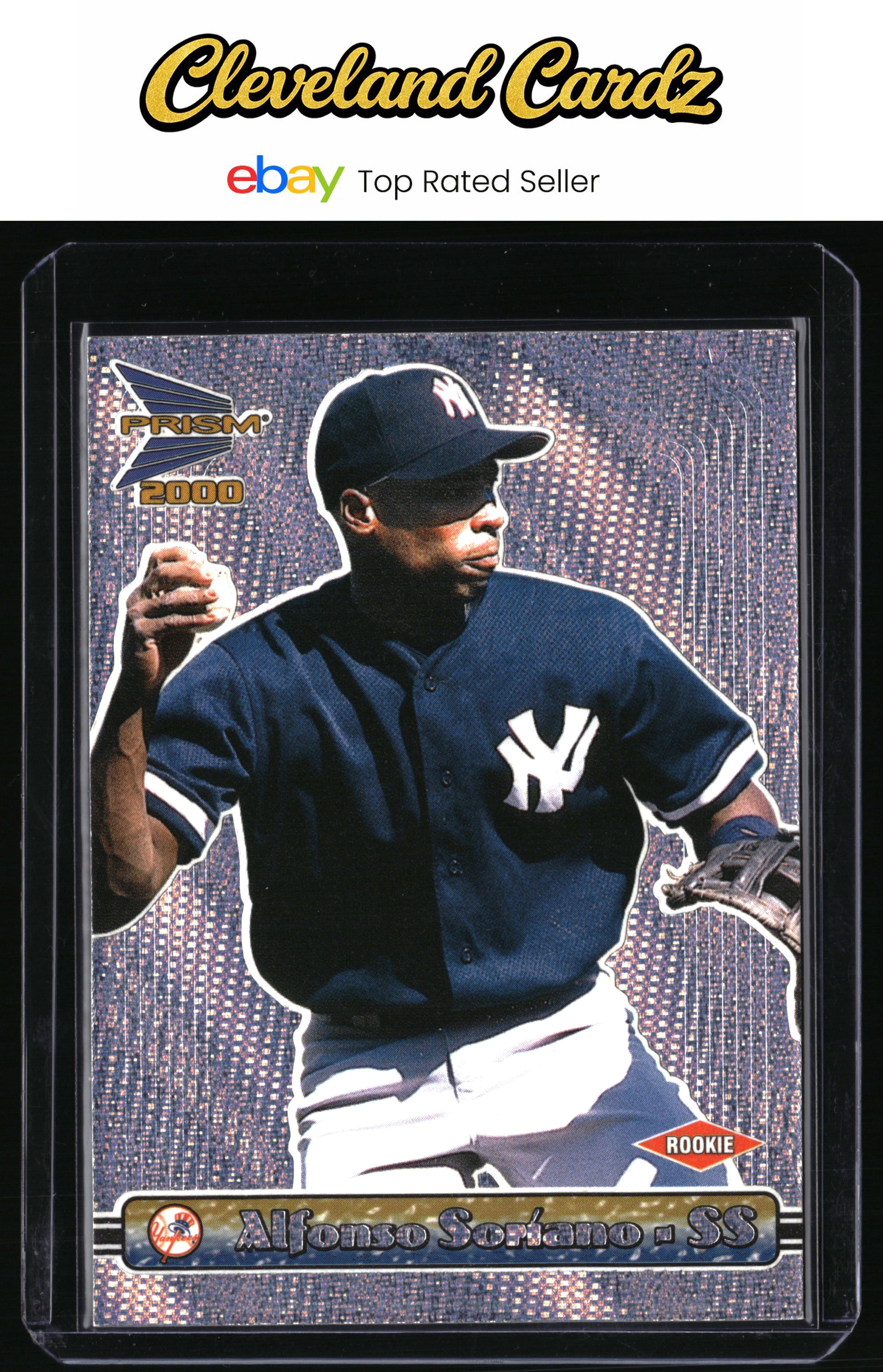 2000 Pacific Prism #102 Alfonso Soriano Rapture Silver