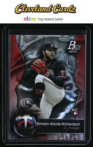2023 Bowman Platinum #99 Simeon Woods Richardson Ice Foil