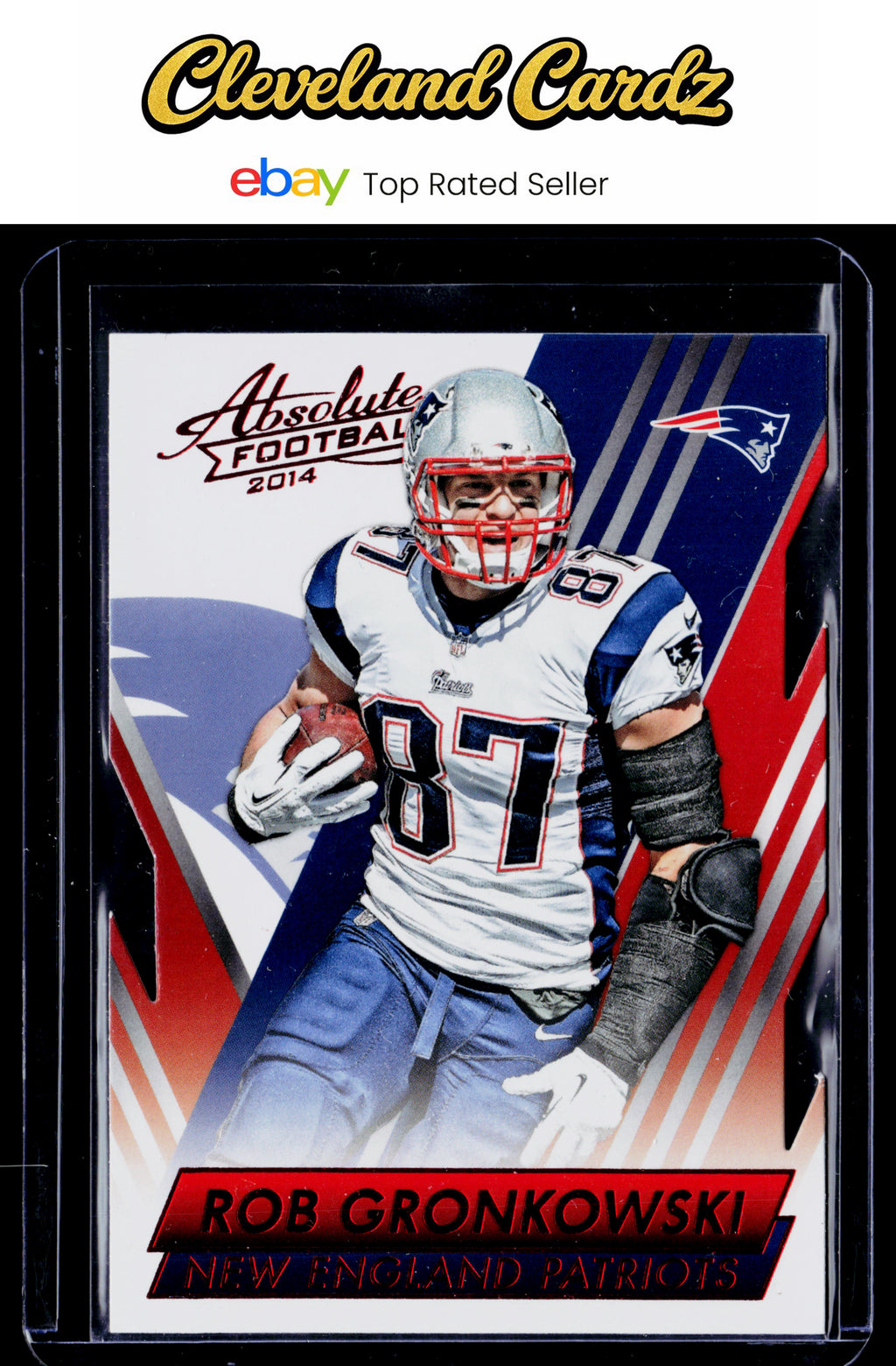 2014 Panini Absolute #32 Rob Gronkowski Retail Red