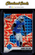 2021 Panini Mosaic #78 Jamie Collins Prizm Reactive Orange