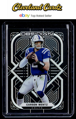 2021 Panini Obsidian #41 Carson Wentz