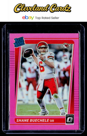 2021 Donruss Optic #298 Shane Buechele Pink