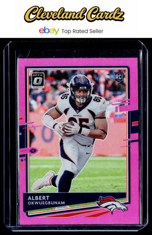 2020 Donruss Optic #124 Albert Okwuegbunam Pink