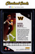2022 Panini Phoenix #89 Carson Wentz Red #/250