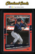 2020 Donruss #110 Christian Yelich Holo Red