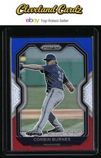 2021 Panini Prizm #128 Corbin Burnes Red/White/Blue Prizm